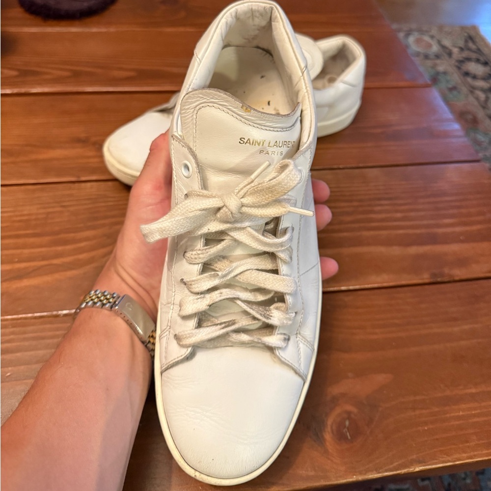 Saint Laurent Off-White Casual Sneakers